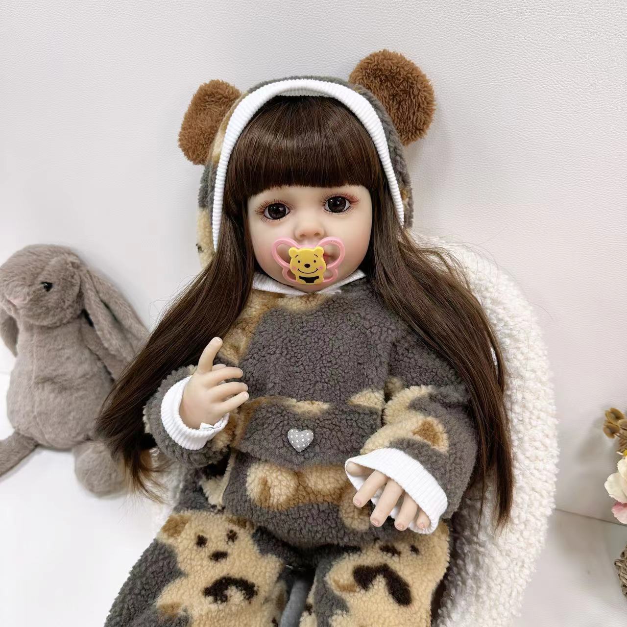 Educational Cartoon For Kids - Cokela 55cm muñeca realista de silicona