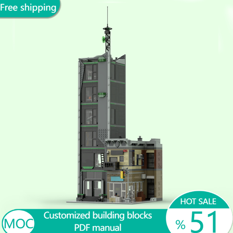Kids Education Film - 2968 Piezas, Bloques de Construcción Modulares
