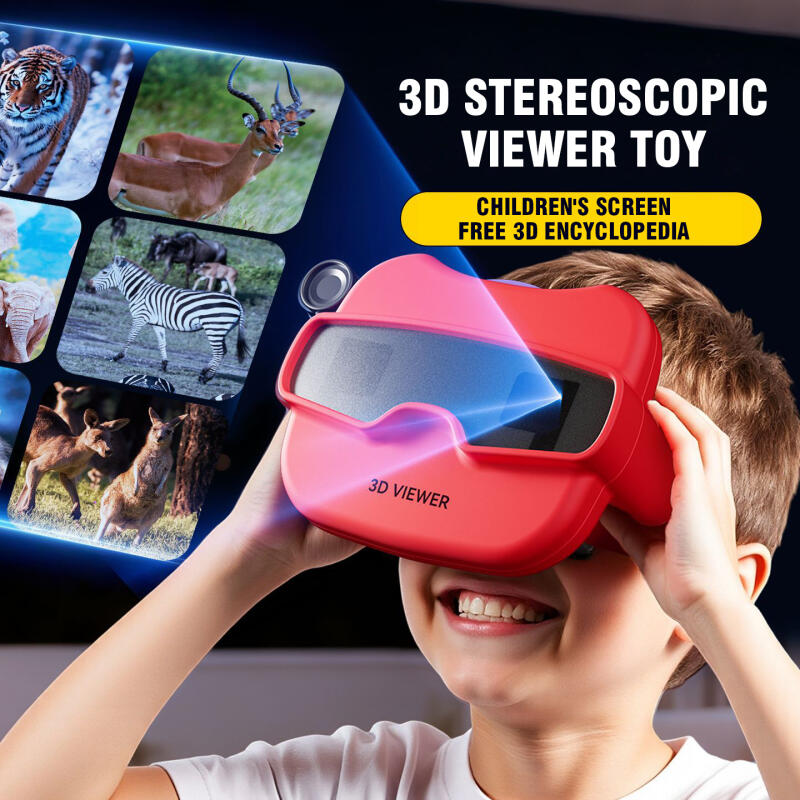 Kids Education Film - Visor de Películas Estereoscópicas 3D con