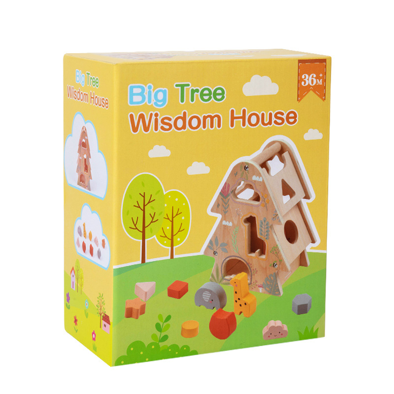 Educational Cartoon For Kids - Bloques de Construcción de Madera para