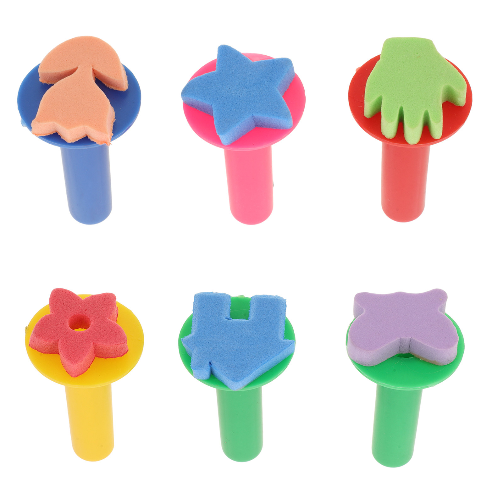 Juego de 6 estampadores de esp - Educational Cartoon For Kids reseña y precio