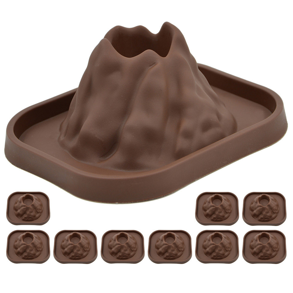 Kit de 10 Moldes de Volcán par - Science Kit Volcano reseña y precio