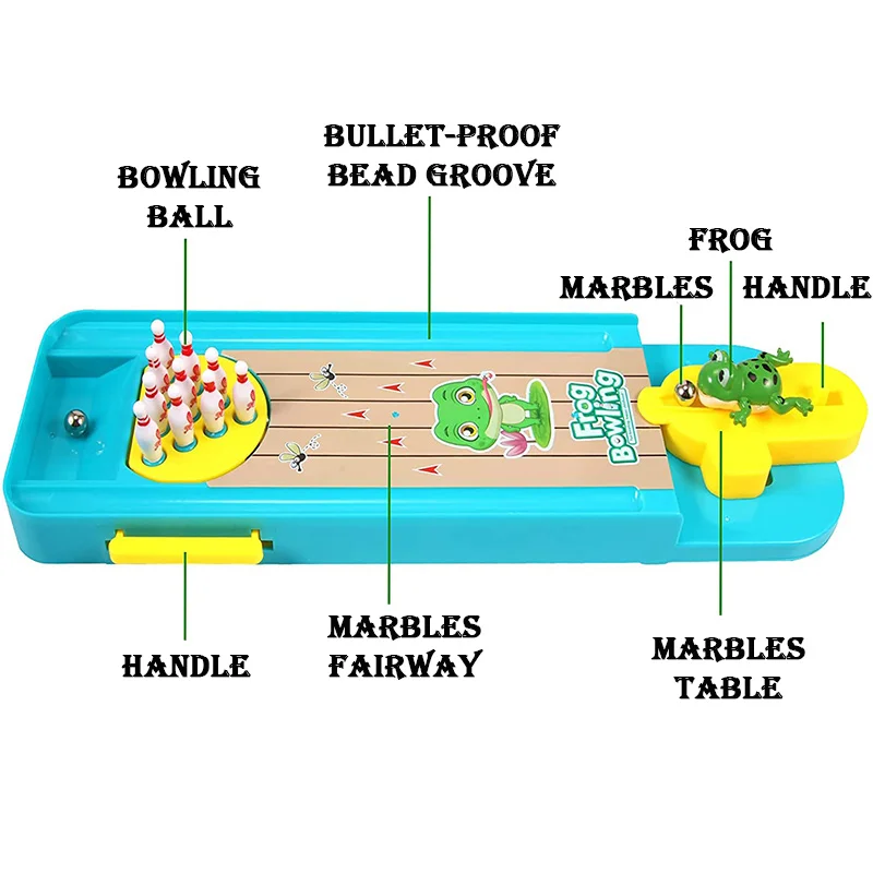 Juego de Bolos de Rana para Ni - Educational Cartoon For Kids reseña y precio