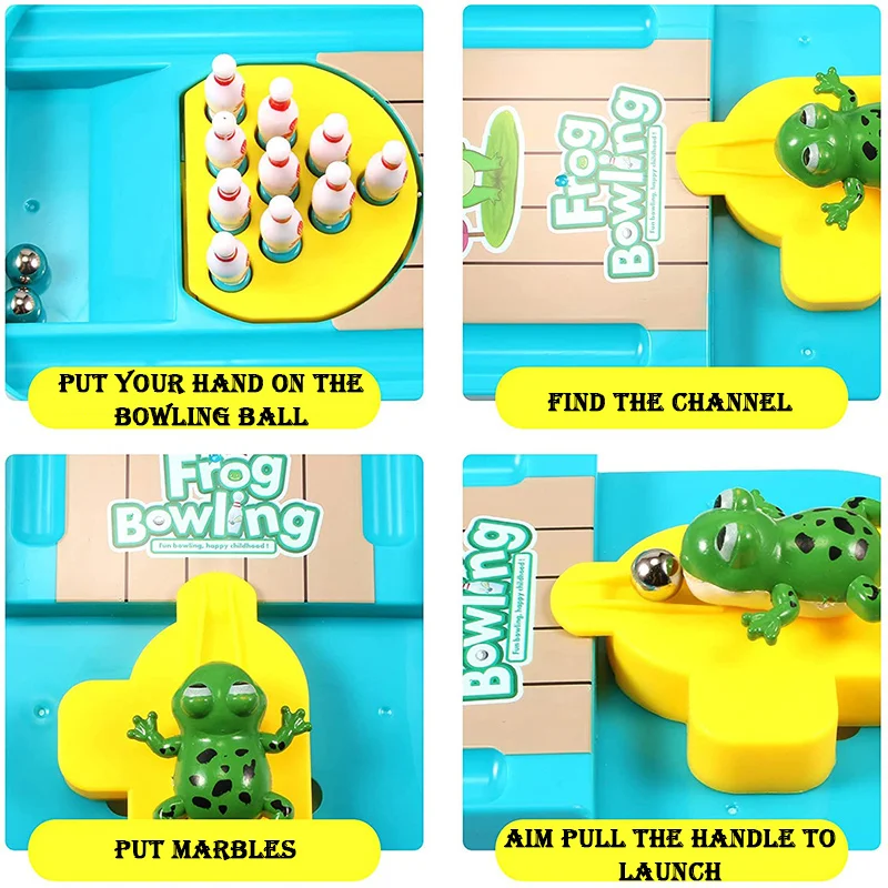 Juego de Bolos de Rana para Ni - Educational Cartoon For Kids reseña y precio