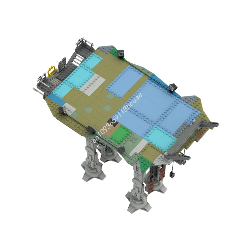 2039 Piezas MOC Base de Batall - Kids Education Film reseña y precio