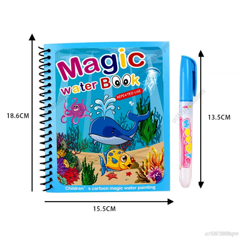Libro para colorear de pintura - Educational Cartoon For Kids reseña y precio