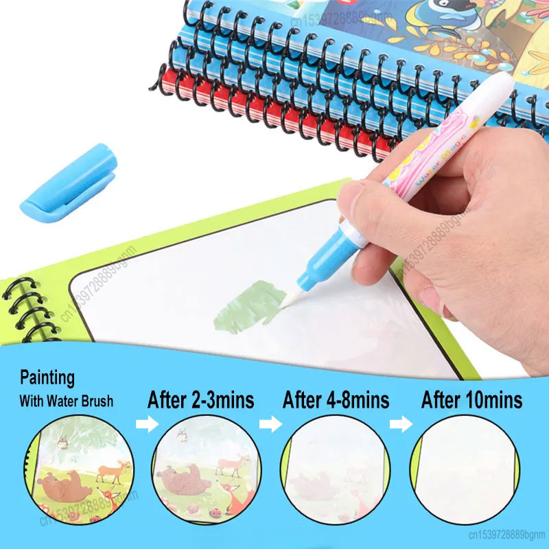 Libro para colorear de pintura - Educational Cartoon For Kids reseña y precio