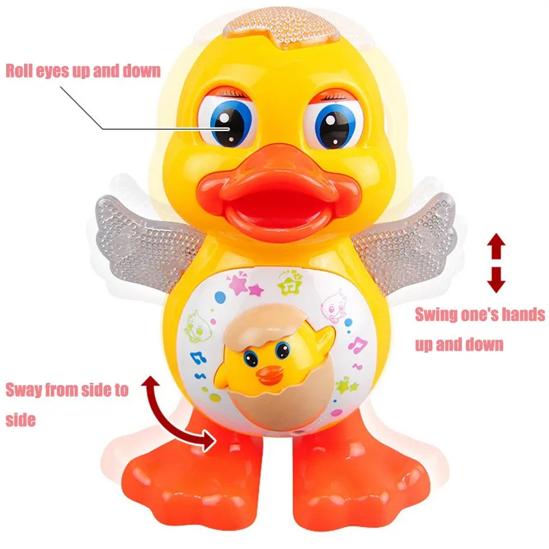 Juguete de Pato Bailarín Eléct - Kids Education Yes reseña y precio