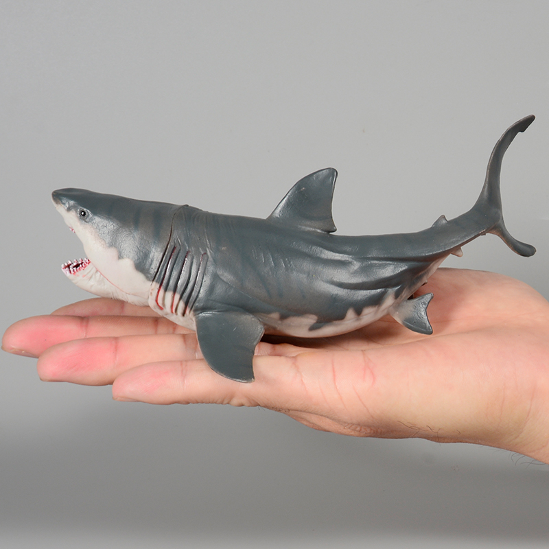 Figura de tiburón blanco de 3  - Kids Education Learn Tv reseña y precio