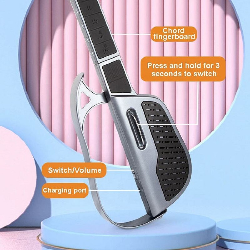 Guitarra inteligente plegable  - Kids Education Learn Tv reseña y precio