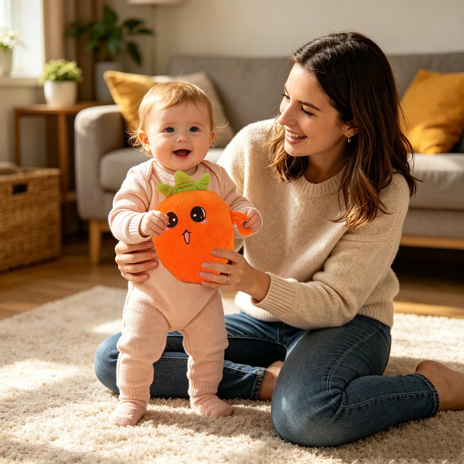 Muñeco de peluche de zanahoria - Kids Education Learn Tv reseña y precio