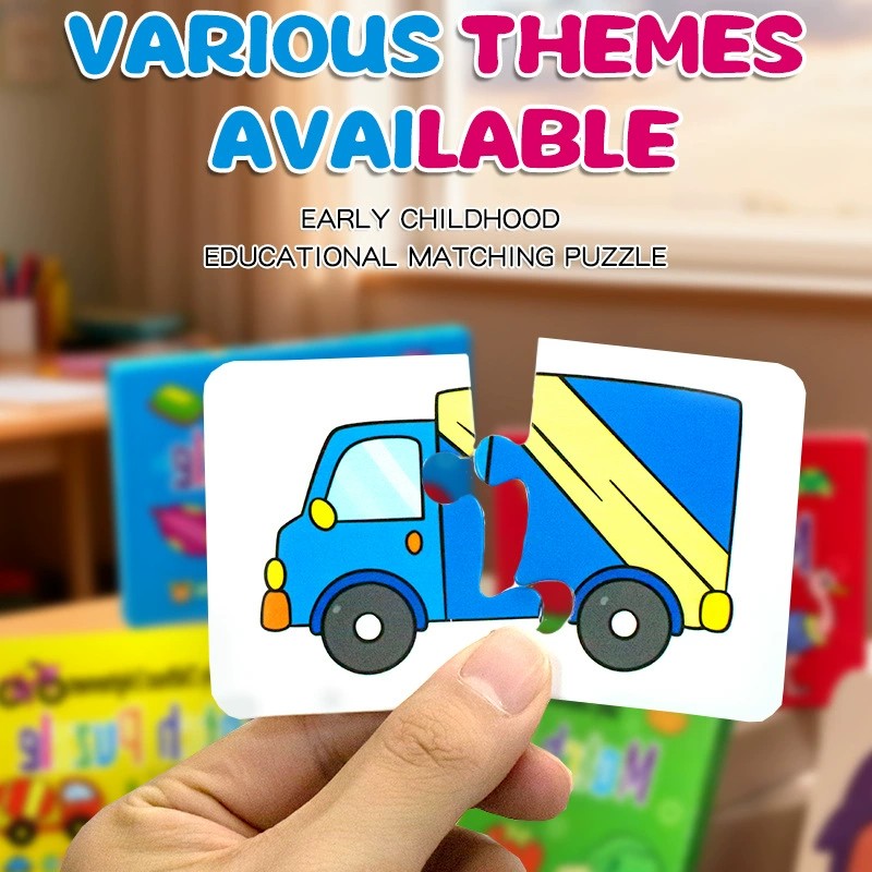 32 Uds. Rompecabezas de cartas - Educational Cartoon For Kids reseña y precio