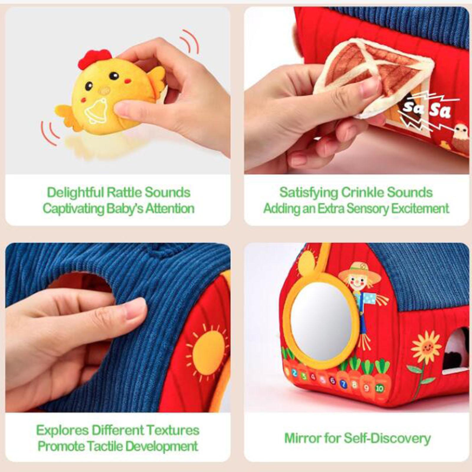 Animales de Peluche de Granja, - Kids Education Learn Tv reseña y precio