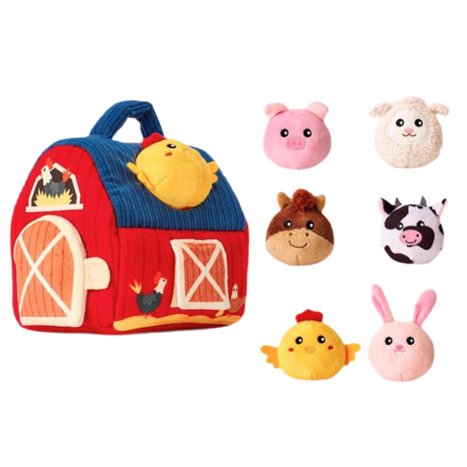 Animales de Peluche de Granja, - Kids Education Learn Tv reseña y precio