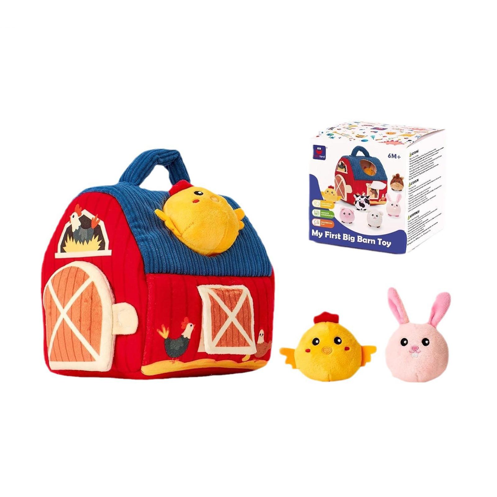 Animales de Peluche de Granja, - Kids Education Learn Tv reseña y precio